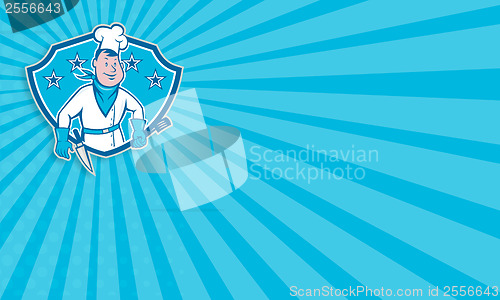 Image of Chef Cook Star Shield