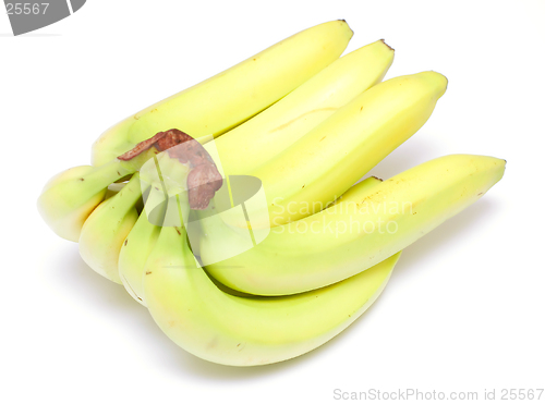 Image of bananas isolated