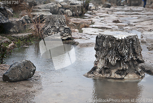 Image of Ruined antique column