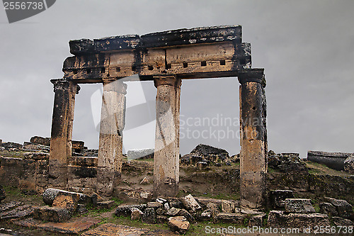 Image of Ancient ruin in Hierapolis, Turkey