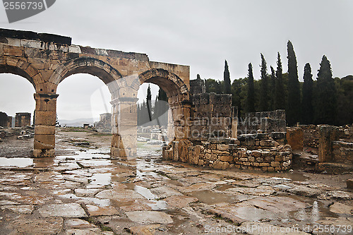 Image of Ancient ruin in Hierapolis, Turkey