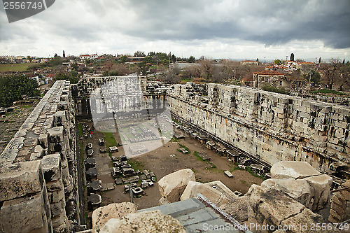 Image of Apollo temple in Turkey