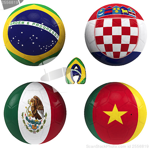 Image of a group of the World Cup