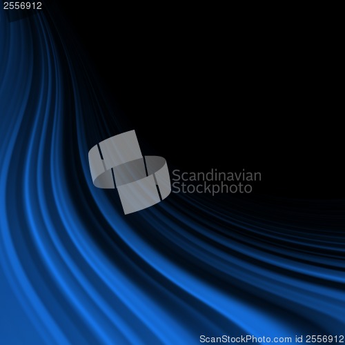 Image of Abstract glow Twist with blue flow. EPS 10
