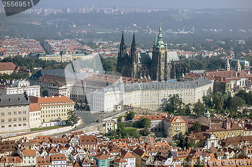 Image of  landscapye of Prague Castle 