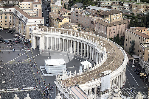 Image of  St Peter's Square,Rome, Italy 
