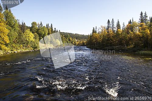 Image of mountain river