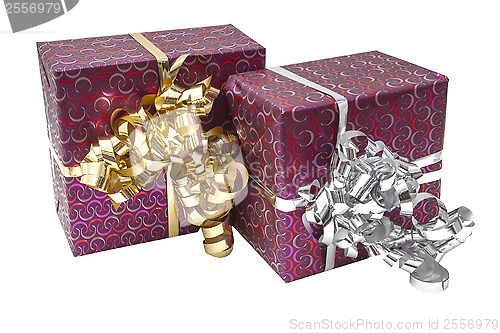 Image of Gift Box with  Ribbon Bow