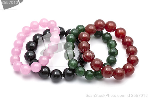 Image of Colorful Bead Bracelets