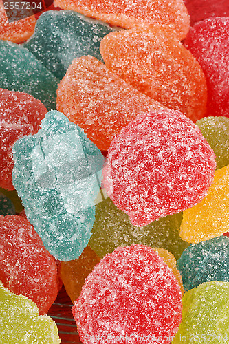 Image of Fruit jellies background