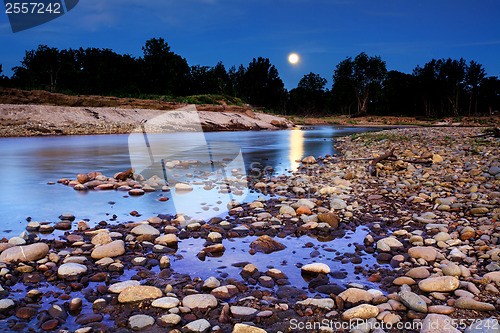 Image of Moonrise over Yarramundi Australia