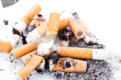 Image of stop smoking cigarettes isolated