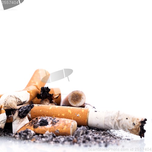 Image of stop smoking cigarettes isolated