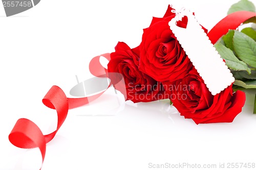 Image of Valentines gift of beautiful red roses