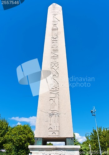 Image of Egyptian obelisk in Istanbul