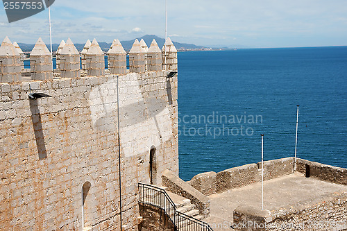 Image of Pope Luna's Palace in Peniscola, Spain