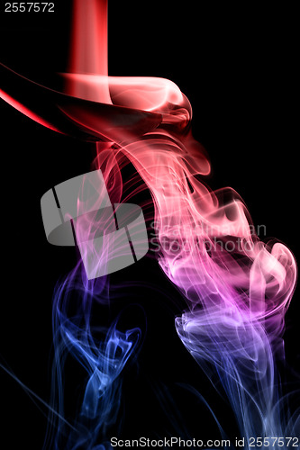 Image of Multicolored smoke