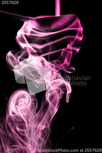 Image of Pink smoke