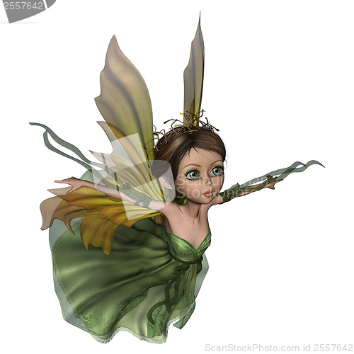 Image of Flying Little Fairy Butterfly