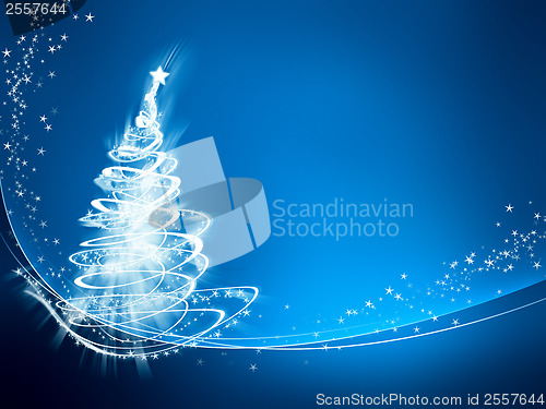 Image of blue christmas