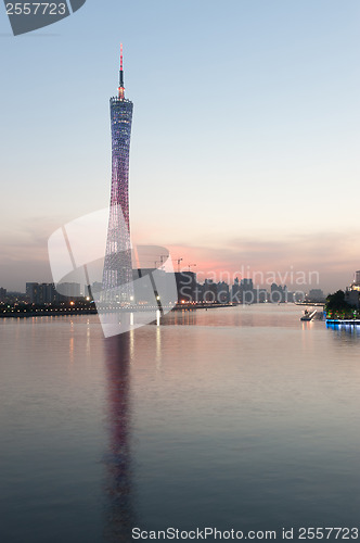 Image of Guangzhou television tower