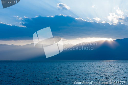 Image of Lake sunset