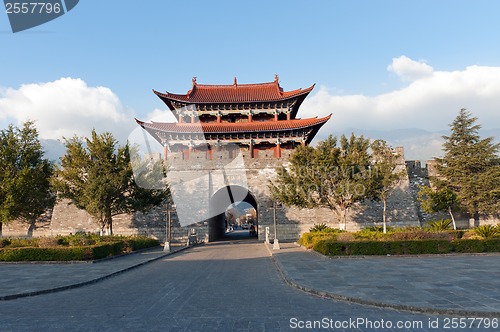 Image of China ancient city tower