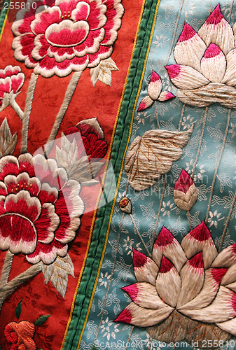 Image of Floral fabric