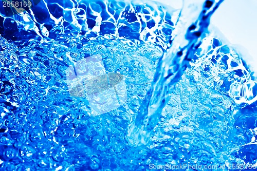 Image of Blue water