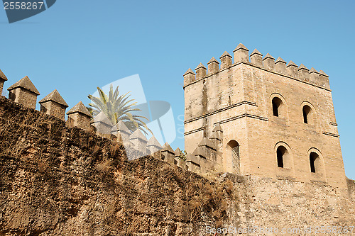 Image of Seville ancient city walls