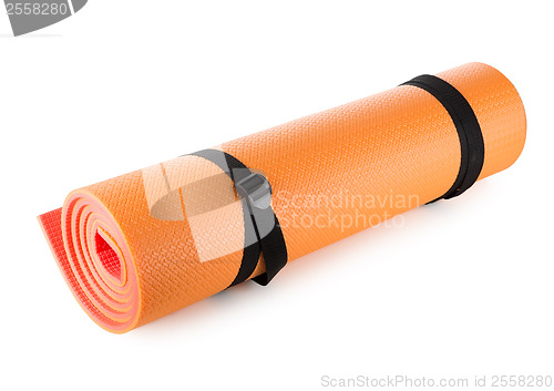 Image of Orange camping mat