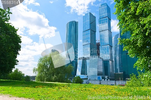 Image of Modern scyscrapers