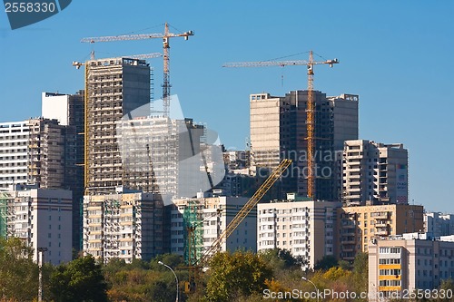 Image of Modern apartment buildings