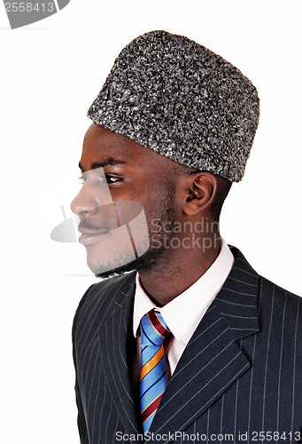 Image of Portrait of black man.