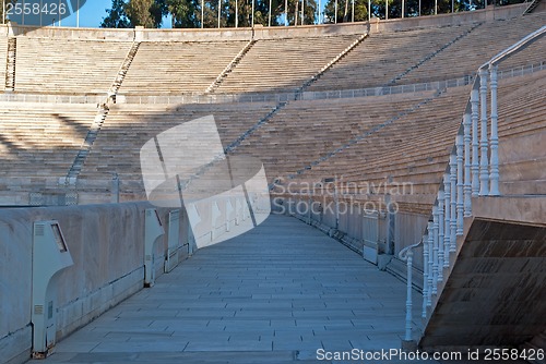 Image of Stands of the stadium.