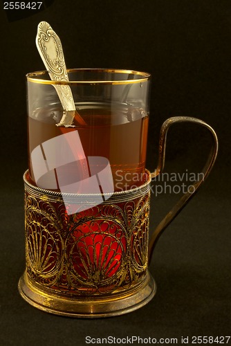 Image of Glass of tea.