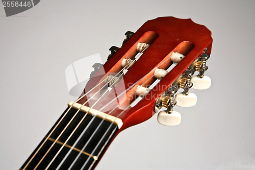 Image of Guitar head stock