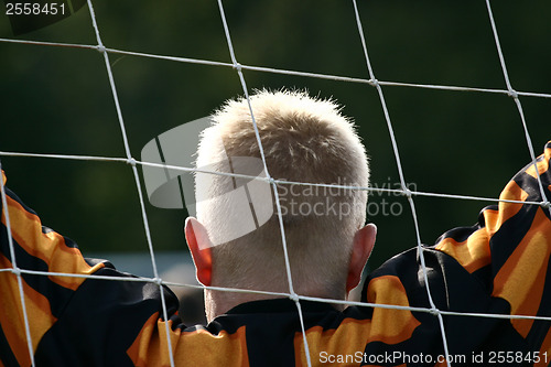 Image of Goalkeeper from behind