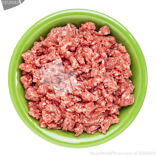 Image of ground buffalo meat