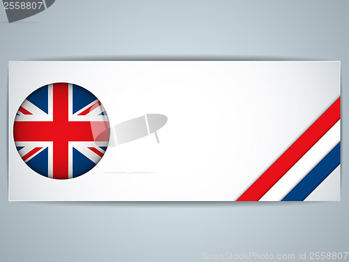 Image of United Kingdom Country Set of Banners