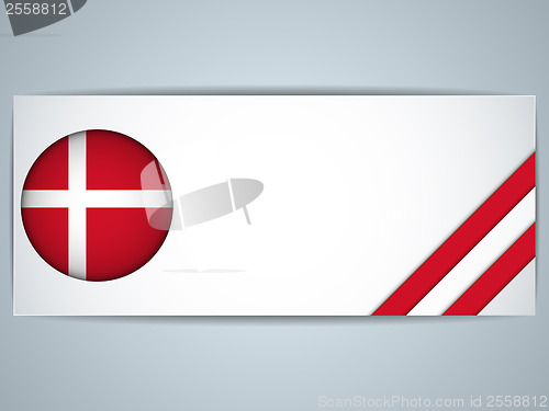 Image of Denmark Country Set of Banners