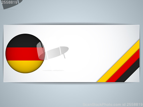 Image of Germany Country Set of Banners