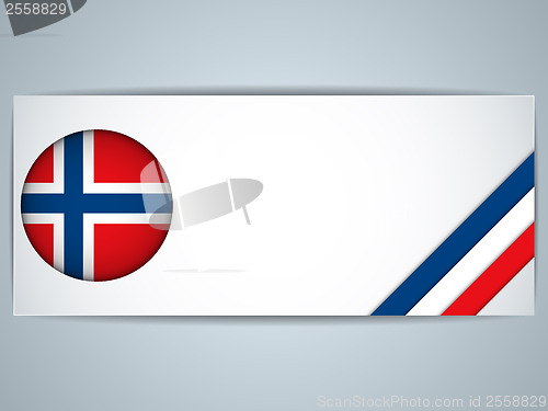 Image of Norway Country Set of Banners