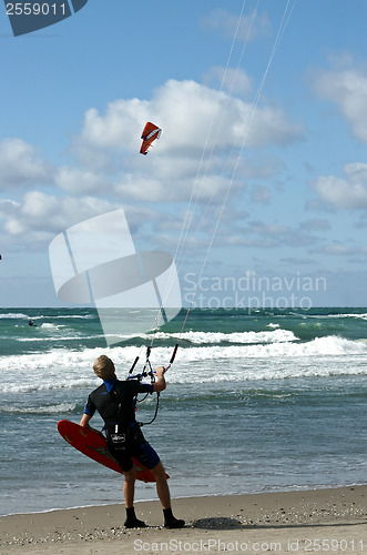 Image of Kite surder in Denmark