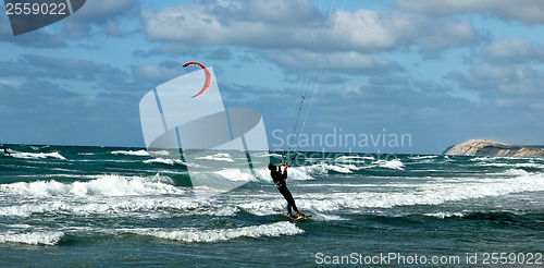 Image of Kite surder in Denmark