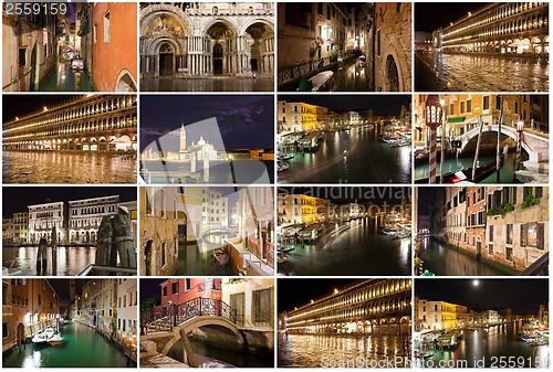 Image of Night in Venice