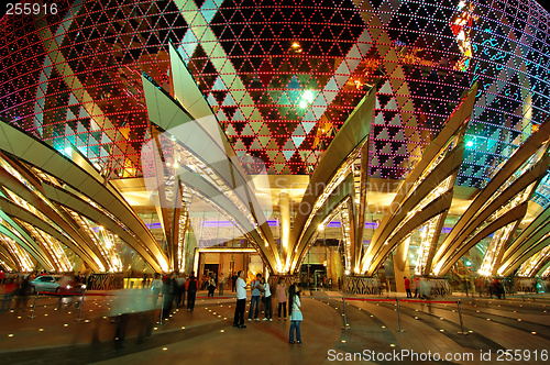 Image of Entrance of casino in Macau