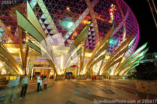Image of Entrance of casino in Macau