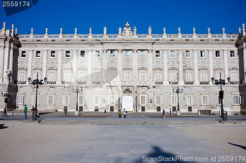 Image of Royal Palace in Madrid