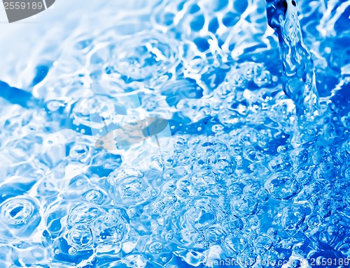 Image of Blue water